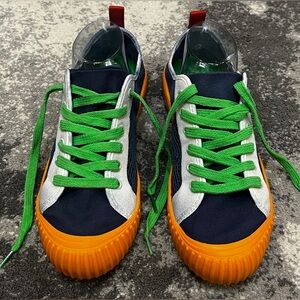 Havaianas TNS Mix mesh sneaker navy white b green orange M8 W9